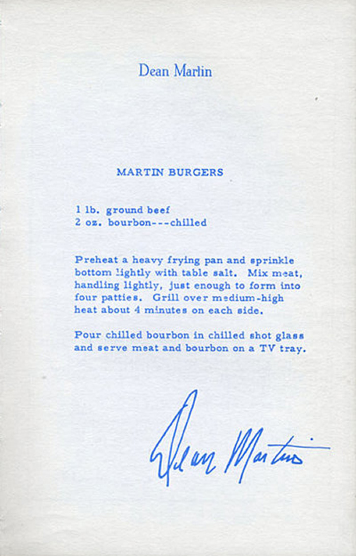 laughingsquid:

Dean Martin Burgers