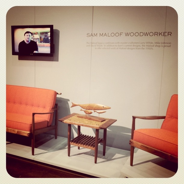 The legend of Sam Maloof lives on @dwell (Taken with instagram)