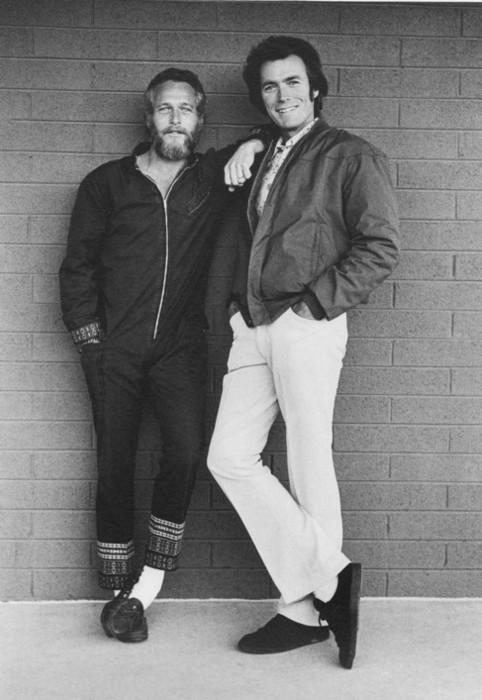 theimpossiblecool:

Newman &amp; Eastwood.