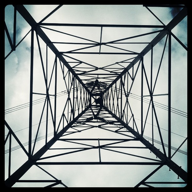 Under the power pole (Taken with instagram)