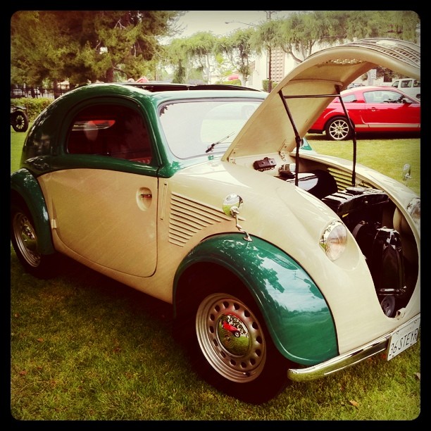 1936 Steyr. One of six in the world. Pure Austrian.  (Taken with instagram)