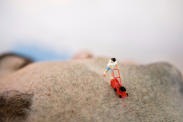 laughingsquid:

Photos of Tiny People Doing Things In a Full-Size World

Awesome macro photography