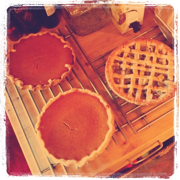 Pies have been baked (Taken with instagram)