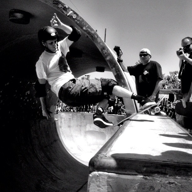 @tonyhawk has style. Laid back rock n roll.  (Taken with Instagram at Upland Skatepark)