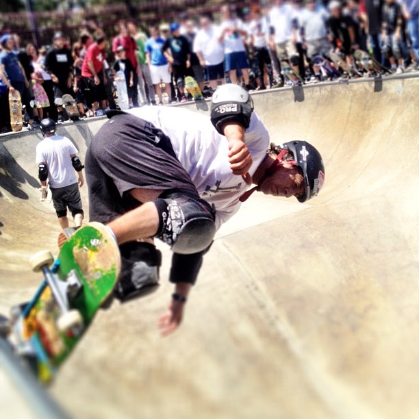Mickey Alba (Taken with Instagram at Upland Skatepark)