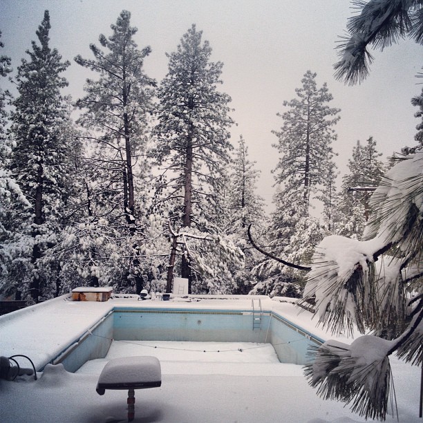 Another #vacantplaces pool, this time in Baldy Village (Taken with instagram)