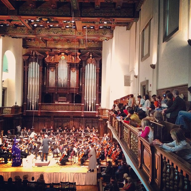 Claremont Youth Orchestra at Little Bridges (Taken with instagram)