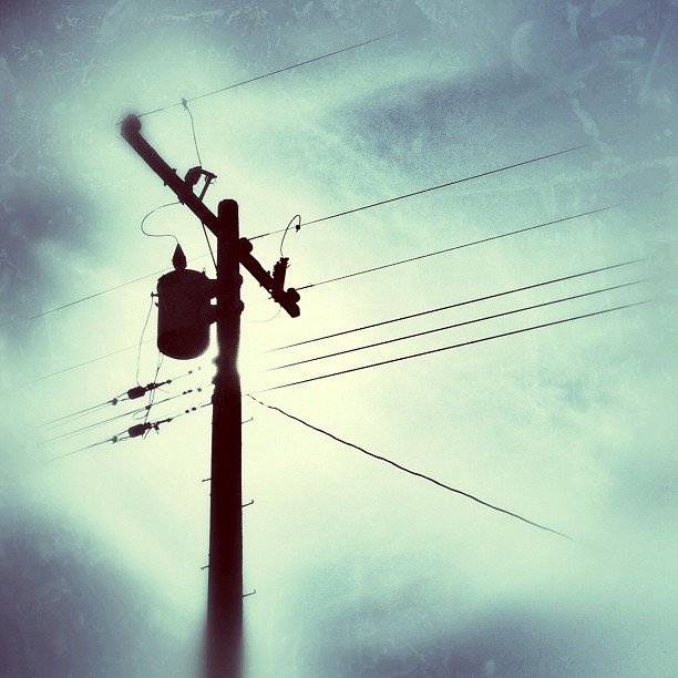 Power pole (Taken with instagram)