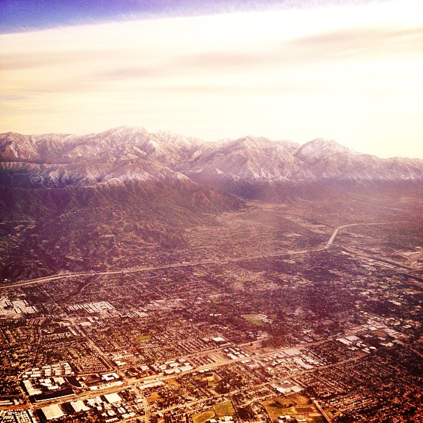 Snow line this morning (Taken with instagram)