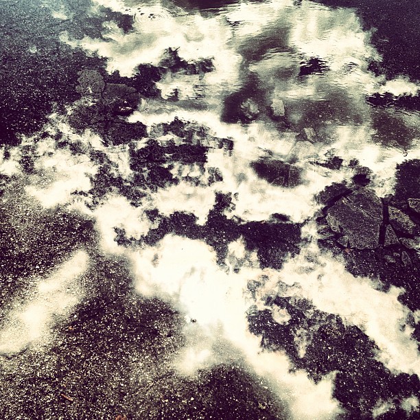 Broken concrete skies (Taken with Instagram at claremont village)
