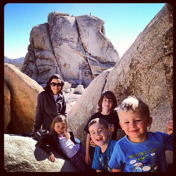 Family of explorers (Taken with Instagram at Joshua Tree)