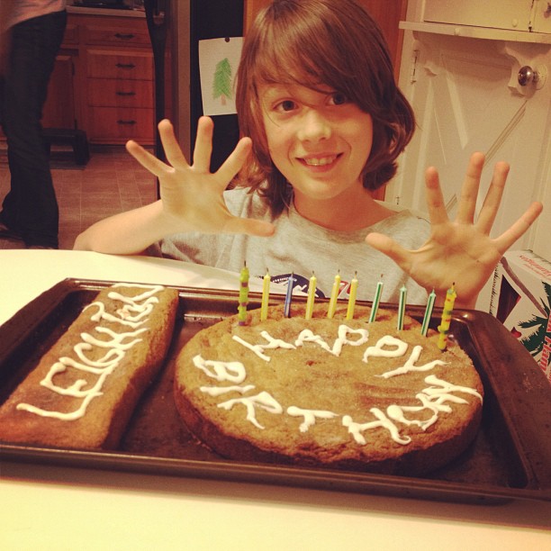 Leighton&#8217;s ten! (Taken with instagram)