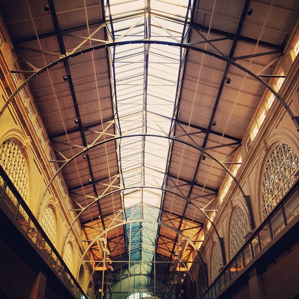 Ferry Building skylights  (Taken with Instagram at Ferry Building)