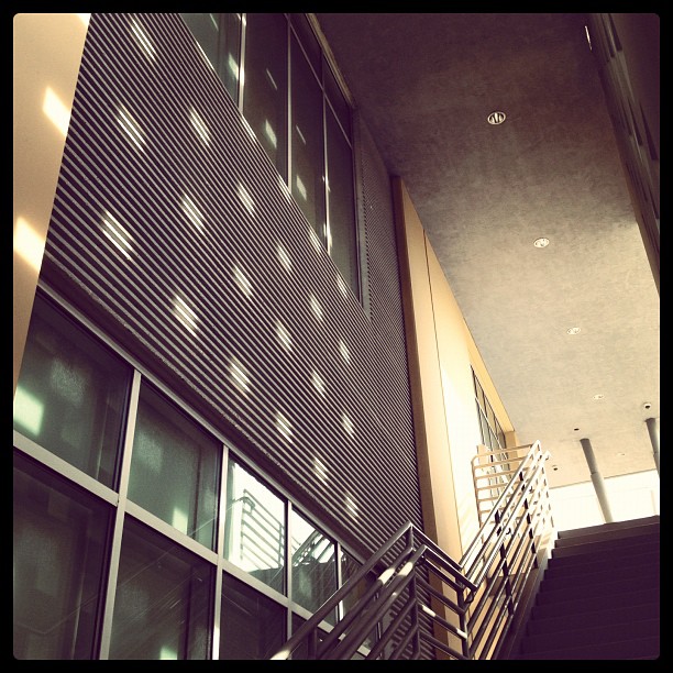 Light boxes (Taken with Instagram at HMC Architects)