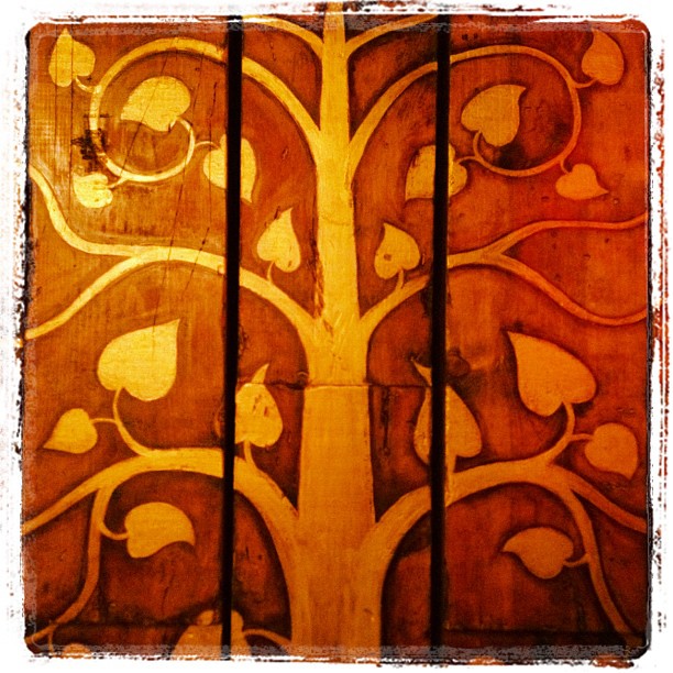 Tree mural (Taken with Instagram at Bua Thai)