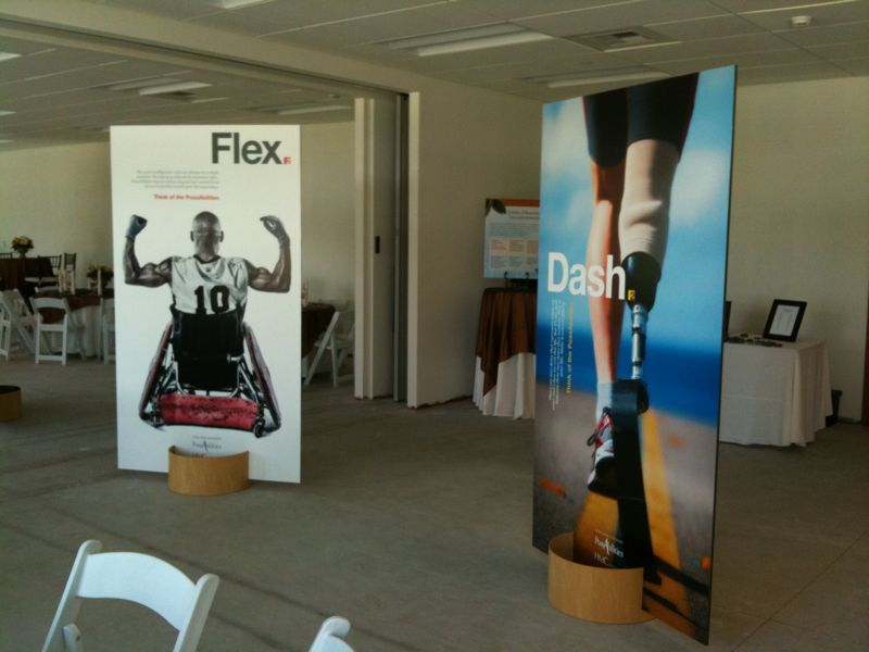 We made 5 double sided 4&#8217;x7&#8217; billboard panels and a high-def video for Loma Linda&#8217;s PossAbilities rehabilitation program. Their words - &#8220;Blown away.&#8221;