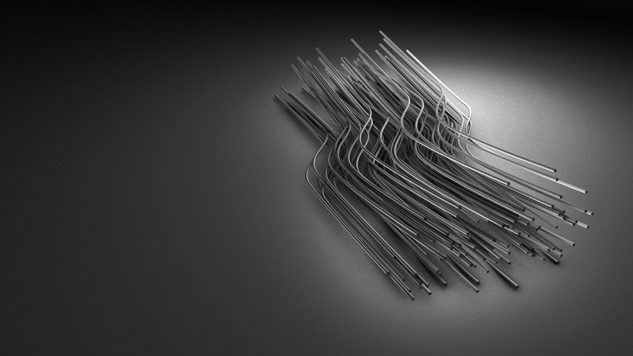 Wires - modeled and rendered in Cinema4d