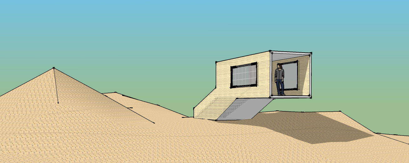 Leighton's first SketchUp house