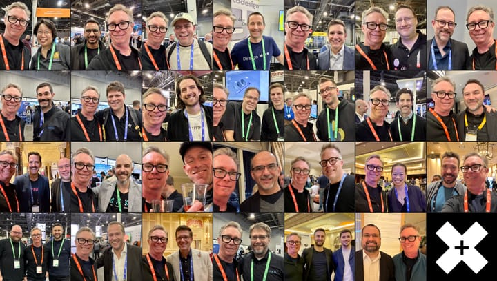 TRXL and Confluence podcast guest photos from Autodesk University 2023